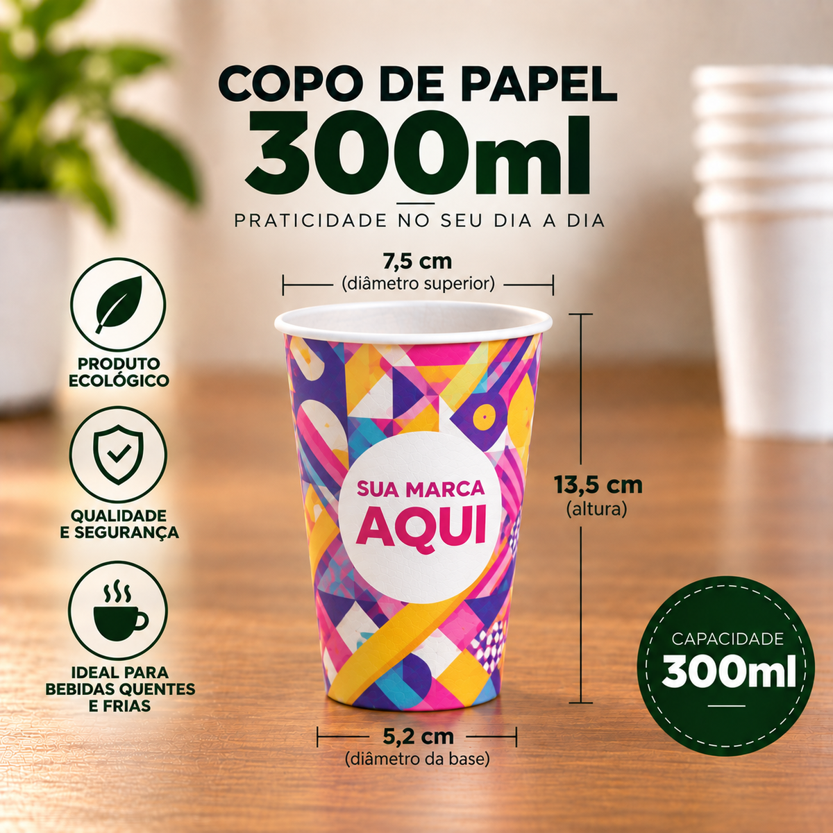 copo personalizado 300ml