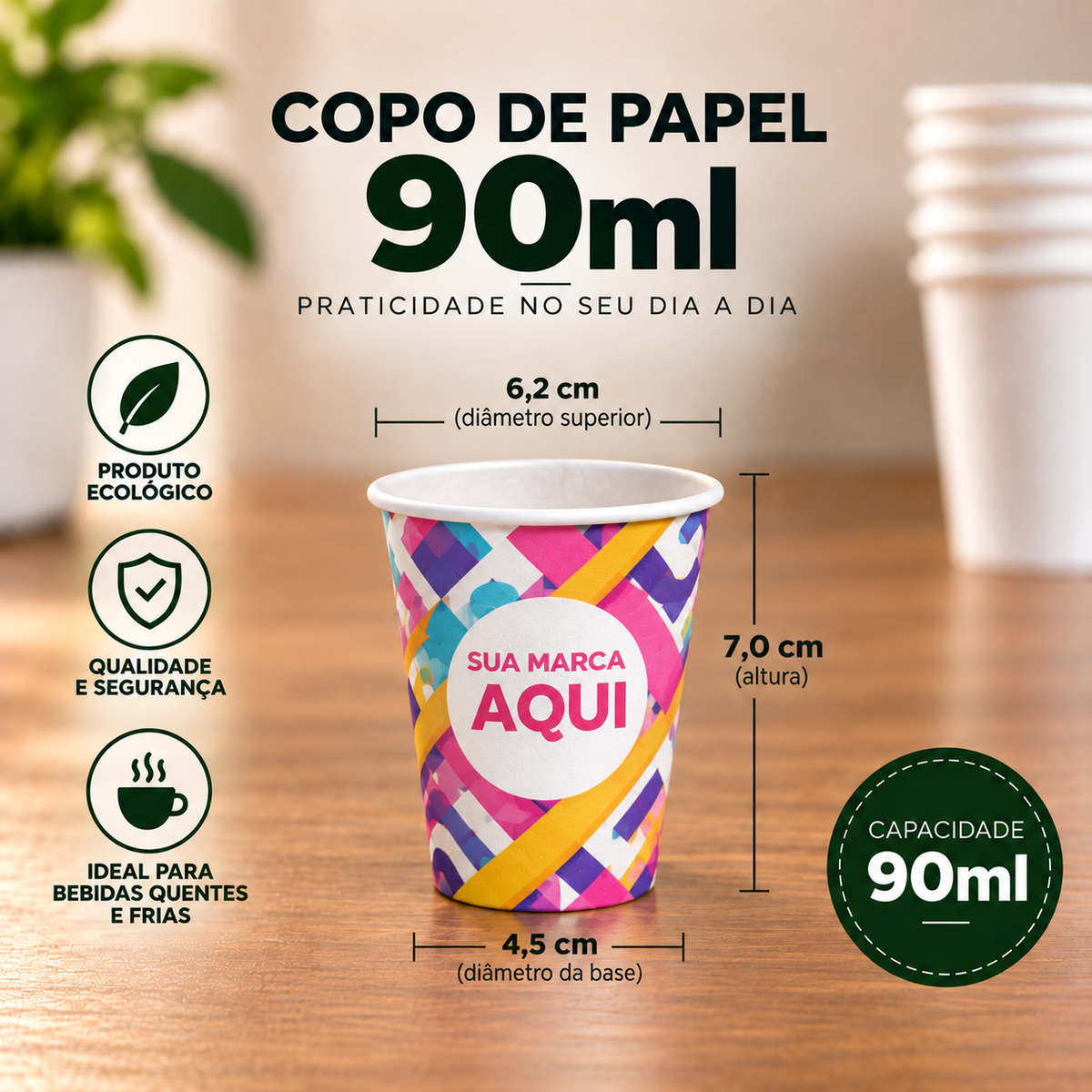 copo personalizado 90ml